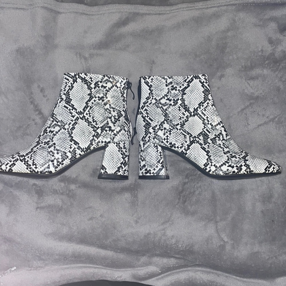 Snake Skin Boots